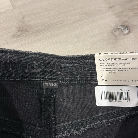 American Eagle NWT Highest Rise 90’s Boyfriend Shorts.Comfort Stretch Waistband - Picture 8 of 12